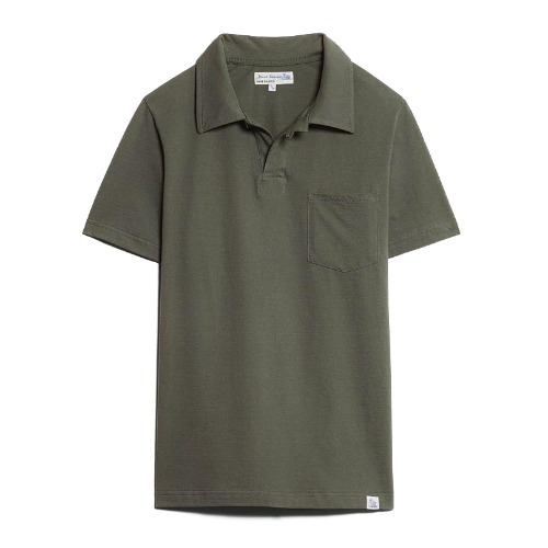 [Merz B. Schwanen] PLP01 Men&#039;s Polo Shirt Pocket (Army)