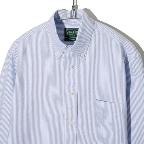 [Gitman Vintage] Oxford Shirt  (Blue Stripe)