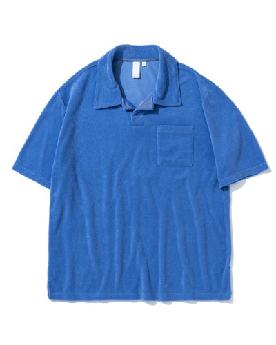 [YEAh] FRENCH TERRY POLO (OCEAN)