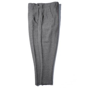 [AUBETT] Tweed 2 Tuck Trousers