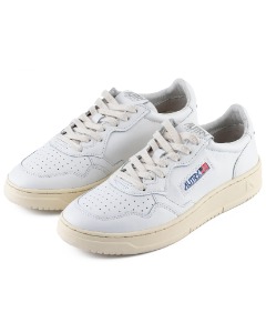 [AUTRY] MEDALIST SNEAKERS LEATHER/LEATHER (WHITE)