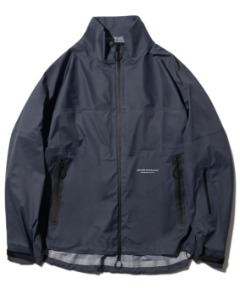 [WELTER EXPERIMENT] 3-LAYER HOODLESS SHELL JACKET (NAVY)