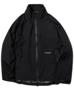 [WELTER EXPERIMENT] 3-LAYER HOODLESS SHELL JACKET (BLACK)