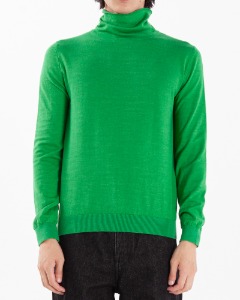 [MATISSE THE CURATOR] ROLL NECK KNIT (GREEN)