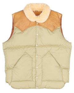 [ROCKY MOUNTAIN FEATHERBED] CHRISTY VEST (TAN)