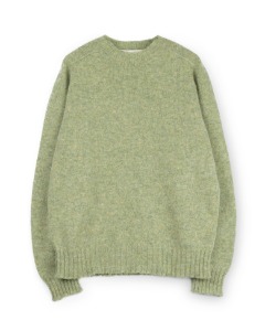 [ESK VALLEY KNITWEAR] ANDY CREW NECK SWEATER (WILLOW)