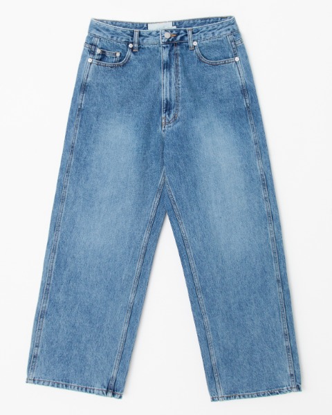 [MATISSE THE CURATOR] WIDE DENIM PANTS (WASHED)
