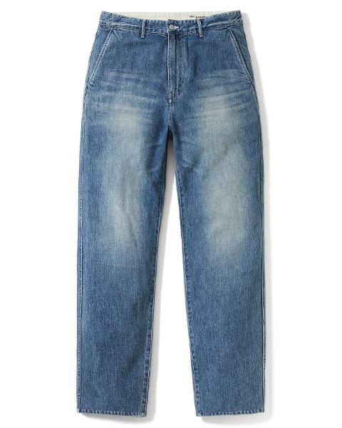 [POTTERY] ONE WASHED COMFORT DENIM (MID BLUE)