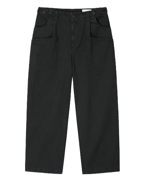 [ART IF ACTS] FRENCH WORKWEAR PANTS (BLACK)