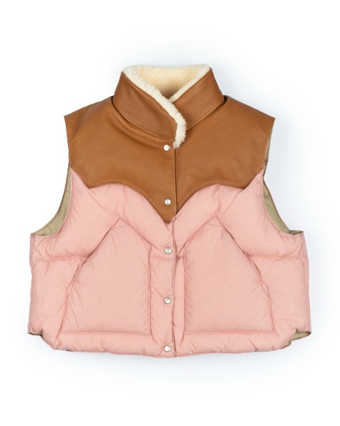 [ROCKY MOUNTAIN FEATHERBED] ANNELLE VEST (PINK)