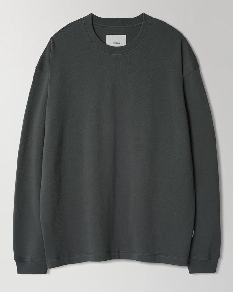 [INTHERAW] WEEKLY LONG SLEEVES (GRAPHITE)