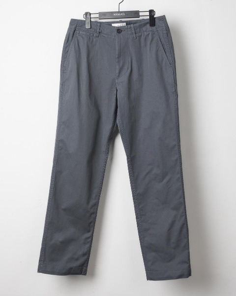 [OURSELVES] ORGANIC COTTON RELAXED CHINO PANTS (VINTAGE BLUE)