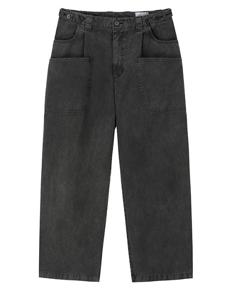 [ART IF ACTS] FRENCH WORKWEAR PANTS (USED BLACK)