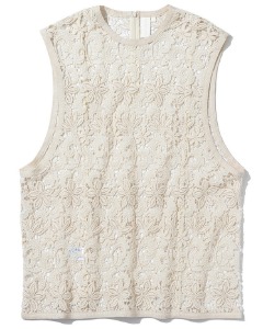[YEAh] EMBROIDERY VEST (NATURAL FLORE)