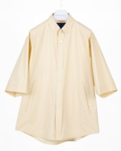 [DOCUMENT] SOFT TYPEWRITER RELAXED BUTTON DOWN SHIRT (YELLOW)